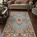 Chinese Traditional Area Rug in a living room