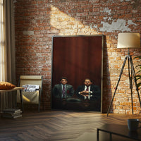 Cinematic Business Meeting Wall Poster, Professional Office Wall Print