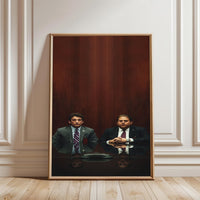 Cinematic Business Meeting Wall Poster, Professional Office Wall Print