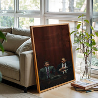 Cinematic Business Meeting Wall Poster, Professional Office Wall Print