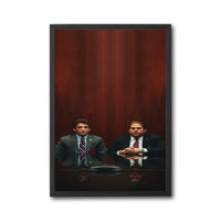 Cinematic Business Meeting Wall Poster, Professional Office Wall Print