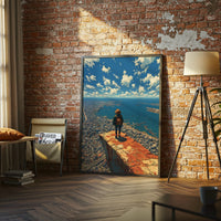 Cityscape Adventure Aesthetic Home Art Décor Poster