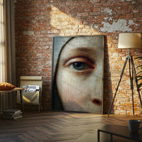 Close Up Painted Eye Aesthetic Wall Poster Print