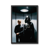 Darth Vader and Luke Skywalker Cinematic Star Wars Décor Poster Home Wall Poster