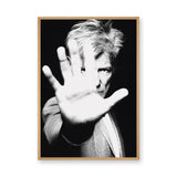 David Lynch Portrait Modern Wall Art – Black and White Hand Study