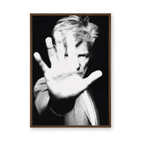 David Lynch Portrait Modern Wall Art – Black and White Hand Study