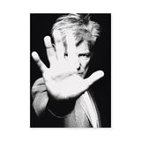 David Lynch Portrait Modern Wall Art – Black and White Hand Study