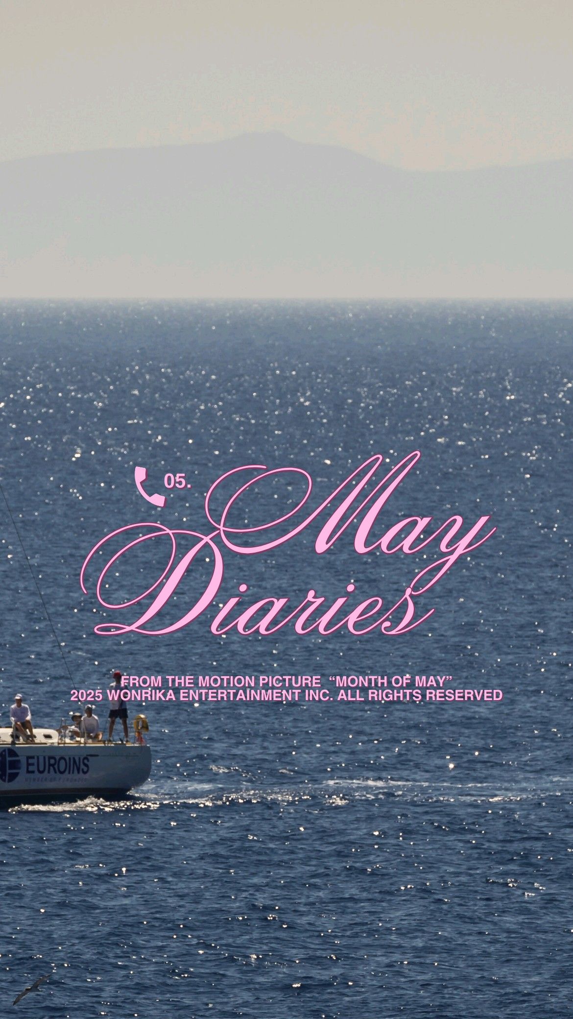 May Diaries Quote Aesthetic Ocean Print – Understated Home Art