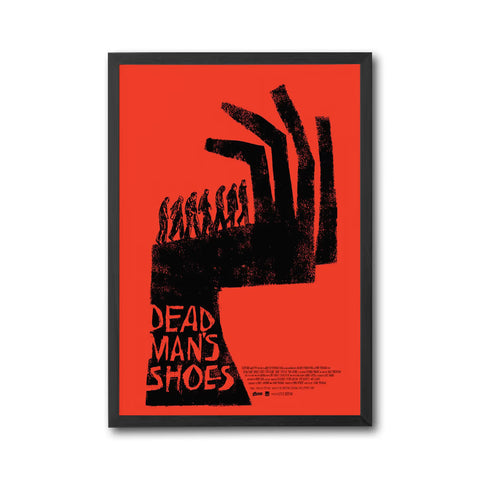 Dead Man's Shoes Décor Poster Pop Art Wall Print | Minimal Movie Wall Décor Decor
