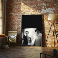 Detective Noir Cinematic Home Art Wall Poster – Mysterious Film Noir Print for Home Decor