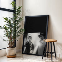 Detective Noir Cinematic Home Art Wall Poster – Mysterious Film Noir Print for Home Decor