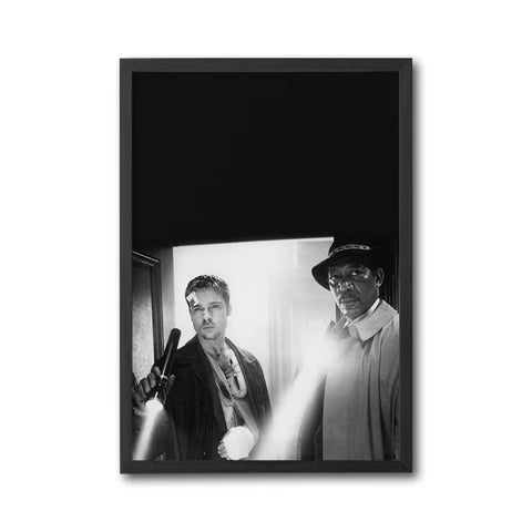 Detective Noir Cinematic Home Art Wall Poster – Mysterious Film Noir Print for Home Decor