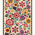 Digital Print Modern Area Rug – Purple