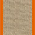 Digital Print Modern Kitchen Rug – Orange