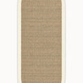 Digital Print Modern Oval Kitchen Rug – Beige