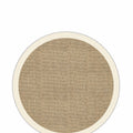 Digital Print Modern Round Kitchen Rug – Beige