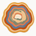 Digital Print Round Area Rug – Multicolor