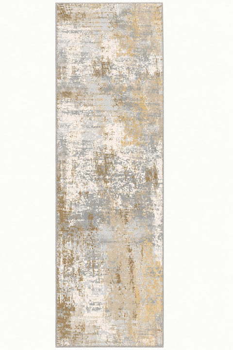 Distressed Classic Runner Rug – Beige