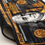 Dollar Gaming Kids Area Rug – Black – texture close-up