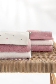 Pink & Ecru