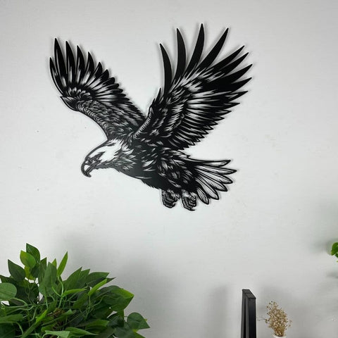 Majestic Eagle Metal Wall Art