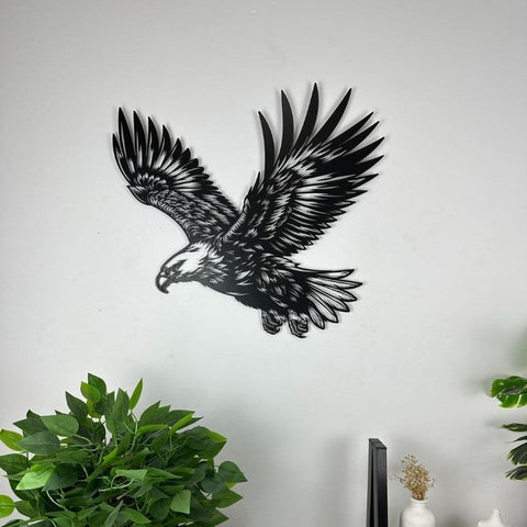 Majestic Eagle Metal Wall Art