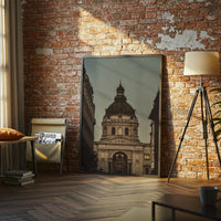 EGO SUM VIA VERITAS ET VITA Cathedral Architecture Aesthetic Décor Poster, Inspirational Wall Print
