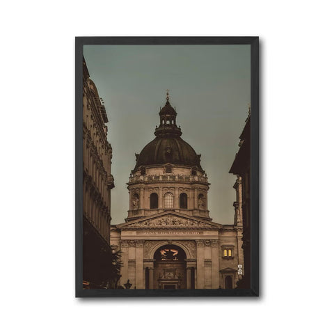 EGO SUM VIA VERITAS ET VITA Cathedral Architecture Aesthetic Décor Poster, Inspirational Wall Print