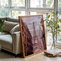 Eiffel Tower Paris Aesthetic Print – Elegant Home Wall Décor for Home Décor