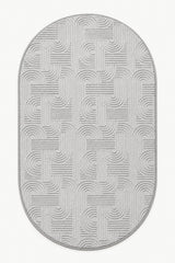Emboss Boho Oval Rug