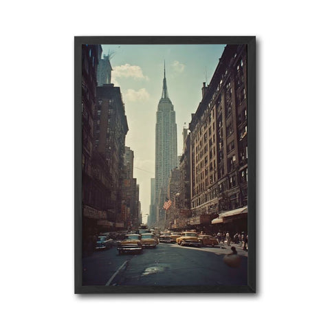 Empire State Building Heritage Wall Décor Print