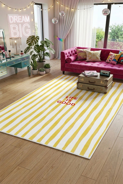 Ethnic Retro Area Rug – Multicolor