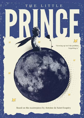 The Little Prince Quote Home Art – Nostalgic Literary Fine Print Inspired by Antoine de Saint‑Exupéry