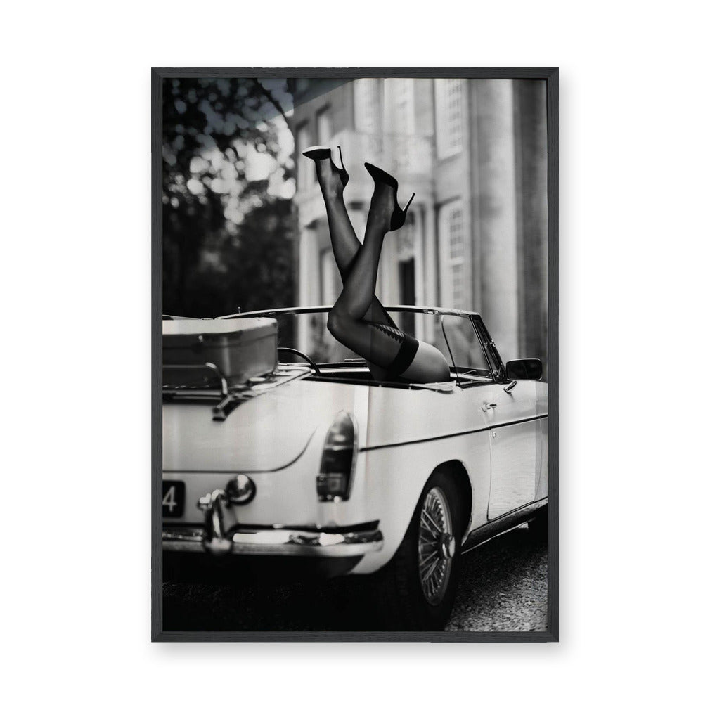 Fashion Photography Retro Wall Art – Convertible Legs in Heels