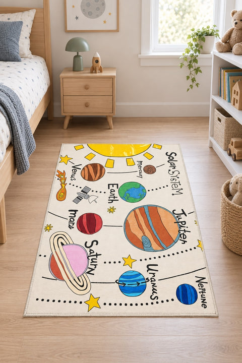Figural Kids Area Rug in a nursery