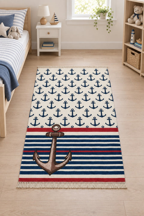 Figural Kids Area Rug in a nursery