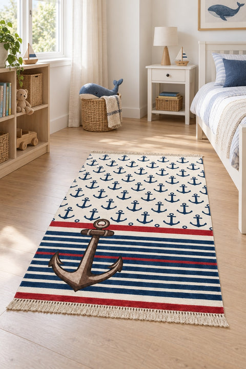 Figural Kids Area Rug in a nursery