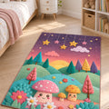 Figural Kids Area Rug in a nursery