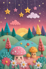 Figural Kids Area Rug