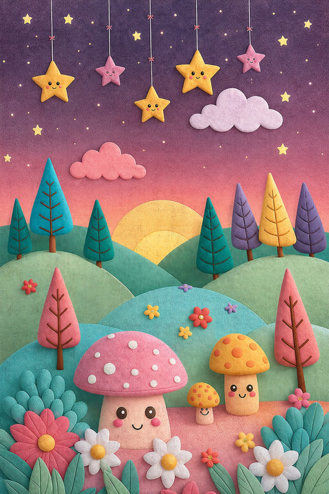 Figural Kids Area Rug