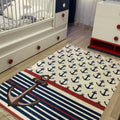 Figural Kids Area Rug in a nursery
