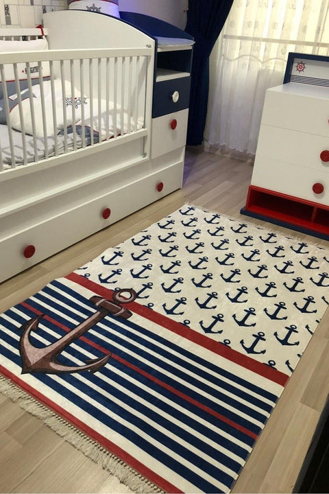 Figural Kids Area Rug in a nursery