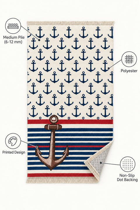 Figural Kids Area Rug – features