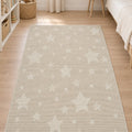 Figural Kids Area Rug – Cream in a nursery