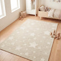 Figural Kids Area Rug – Cream in a nursery