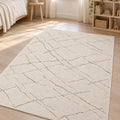 Figural Kids Area Rug – Cream & Beige 2 in a nursery