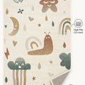 Figural Kids Area Rug – Cream & Beige 3 – features