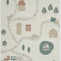 Figural Kids Area Rug – Cream & Beige 7