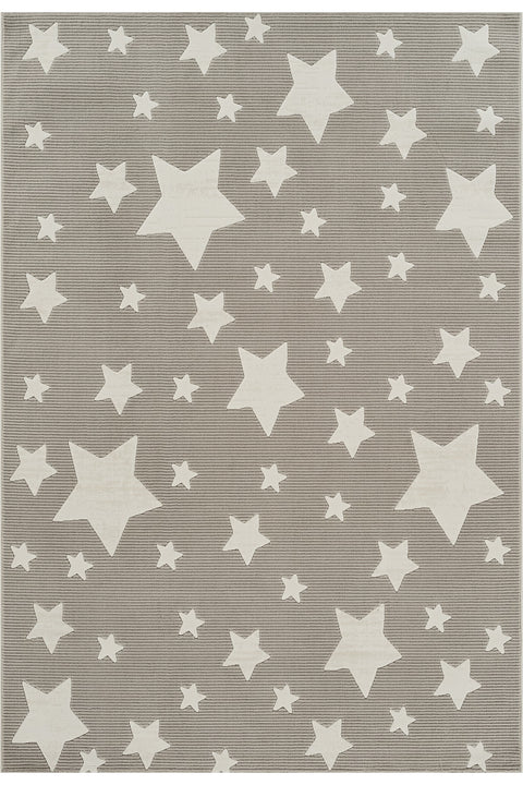 Figural Kids Area Rug – Gray 03