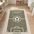 Figural Kids Area Rug – Green in a nursery